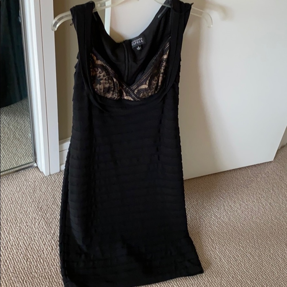 Women’s Adrianna Papelll shirred cocktail dress